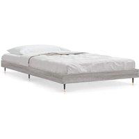 Berkfield Home Bed Frame Grey Sonoma 90x200 cm Engineered Wood
