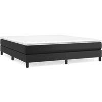 Berkfield Home Bed Frame Frame Black Super King Faux Leather (UK/IE/FI/NO only)
