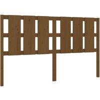 Berkfield Home Bed Headboard Honey Brown 165.5x4x100 cm Solid Wood Pine