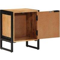 Berkfield Home Bedside Cabinet 40x30x50 cm Solid Wood Acacia in Brown | Size: 40 x 30 x 50 cm