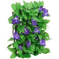 Berkfield Home Berkfield Artificial Ivy Trellis Expandable 5 pcs Green 180x20 cm