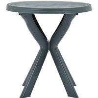Berkfield Home Bistro Table Green 70 cm Plastic