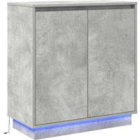 Berkfield Home Bedside Tables Concrete Grey Concrete Medium Decorative Inlays