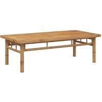 Berkfield Home Coffee Table 110x55x35 cm Bamboo in Brown | Size: 110 x 55 x 35 cm