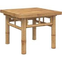 Berkfield Home Coffee Table 45x45x35 cm Bamboo in Brown | Size: 45 x 45 x 35 cm