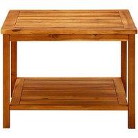 Berkfield Home Coffee Table 60x60x45 cm Solid Acacia Wood in Brown | Size: 60 x 60 x 45 cm