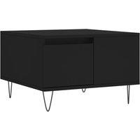 Berkfield Home Coffee Table Black 55x55x36.5 cm Engineered Wood
