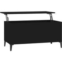 Berkfield Home Coffee Table Black 90x44.5x45 cm Engineered Wood
