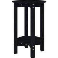 Berkfield Home Coffee Table Black 40x60 cm Solid Wood Pine