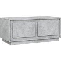 Berkfield Home Coffee Table Concrete Grey 102x50x44 cm Engineered Wood | Size: 102 x 50 x 44 cm