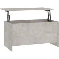 Berkfield Home Coffee Table Concrete Grey 102x55.5x52.5 cm Engineered Wood