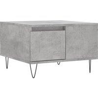 Berkfield Home Coffee Table Concrete Grey 55x55x36.5 cm Engineered Wood