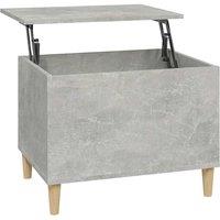 Berkfield Home Coffee Table Concrete Grey 60x44.5x45 cm Engineered Wood