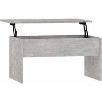 Berkfield Home Coffee Table Concrete Grey 80x50.5x41.5 cm Engineered Wood