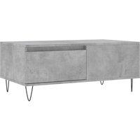 Berkfield Home Coffee Table Concrete Grey 90x50x36.5 cm Engineered Wood