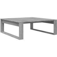 Berkfield Home Coffee Table Grey Sonoma 100x100x35 cm Engineered Wood | Size: 100 x 100 x 35 cm