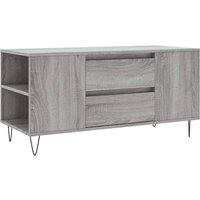 Berkfield Home Coffee Table Grey Sonoma 102x44.5x50 cm Engineered Wood