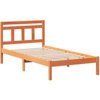 Berkfield Home Brown 75 x 190 cm Solid pine wood