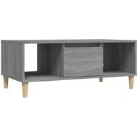 Berkfield Home Coffee Table Grey Sonoma 90x50x36, 5 cm Engineered Wood