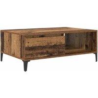 Berkfield Home Coffee Table Old wood 90 x 60 x 35 cm Engineered wood in Brown