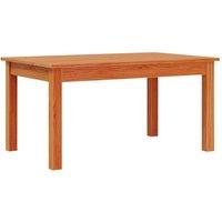 Berkfield Home Coffee Table Wax Brown 80x50x40 cm Solid Wood Pine | Size: 80 x 50 x 40 cm