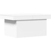 Berkfield Home Coffee Table White 100x55x40 cm Engineered Wood | Size: 100 x 55 x 40 cm