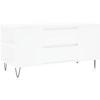 Berkfield Home Coffee Table White 102x44.5x50 cm Engineered Wood