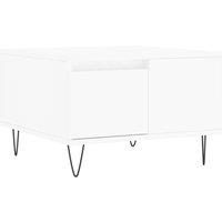 Berkfield Home Coffee Table White 55x55x36.5 cm Engineered Wood