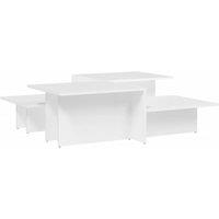 Berkfield Home Coffee Tables 2 pcs White Engineered Wood