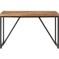 Berkfield Home Dining Table 120x60x76 cm Solid Acacia & Mango Wood in Brown | Size: 120 x 60 x 76 cm