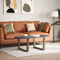 Berkfield Home Dining Table Legs V-Shape 2 pcs Natural Steel 70x(42-43.3) cm Steel in Brown