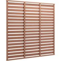 Berkfield Home Fence Panel WPC 180x180 cm Brown