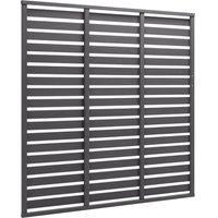 Berkfield Home Fence Panel WPC 180x180 cm Grey
