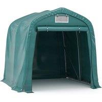 Berkfield Home Garage Tent PVC 2.4x2.4 m Green