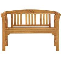 Berkfield Home Garden Bench 114 cm Solid Acacia Wood in Brown
