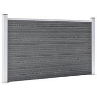 Berkfield Home Garden Fence WPC 353x106 cm Grey