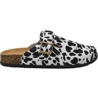 MODISHION Women's Cow Print Mules Sandals | Size: 7