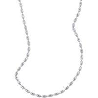 BIG METAL LONDON Women's LAYLA DOTTED NECKLACE in Silver | Size: 16 cm