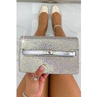 Love Lemonade Women's Crystal Rhinestone Chain Strap Evening Clutch Bag