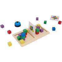 Living and Home Wooden Kids Interactive Battle Building Blocks Set Montessori Toys