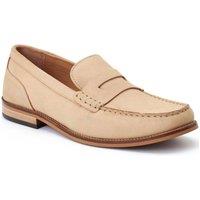 Base London Men's Garfield Penny Loafer in Tan | Size: 11