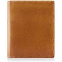 PRIMEHIDE Men's Leather Wallet RFID Passport Holder in Tan