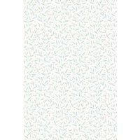 Hoopla Walls Dotty Vine - Seafoam 10m Wallpaper in Blue