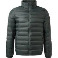 MODISHION Men's Winter Ultra Light Down Jacket in Dark Green | Size: Medium
