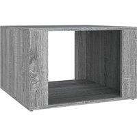 Berkfield Home Bedside Table Grey Sonoma 57x55x36 cm Engineered Wood | Size: 57 x 55 x 36 cm