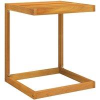 Berkfield Home C Table 42x40x50 cm Solid Wood Acacia in Brown | Size: 42 x 40 x 50 cm