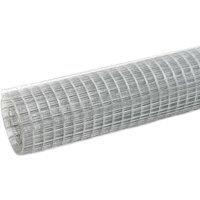Berkfield Home Chicken Wire Fence Galvanised Steel 10x0.5 m Silver