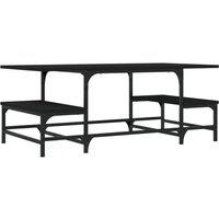 Berkfield Home Coffee Table Black 100x50.5x40 cm Engineered Wood