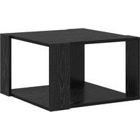 Berkfield Home Coffee Table Black Oak 51, 5x51, 5x30 cm Engineered Wood