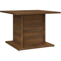 Berkfield Home Coffee Table Brown Oak 55.5x55.5x40 cm Engineered Wood